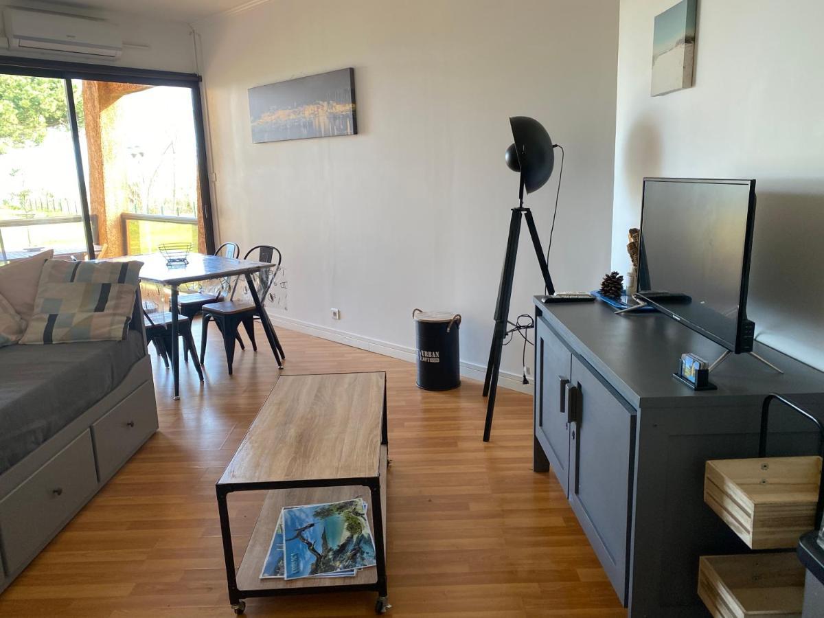 Residence Santa Lucia, Studio Avec Piscine , Vue Mer Et Pied Dans L'Eau , Moriani-Plage Buitenkant foto